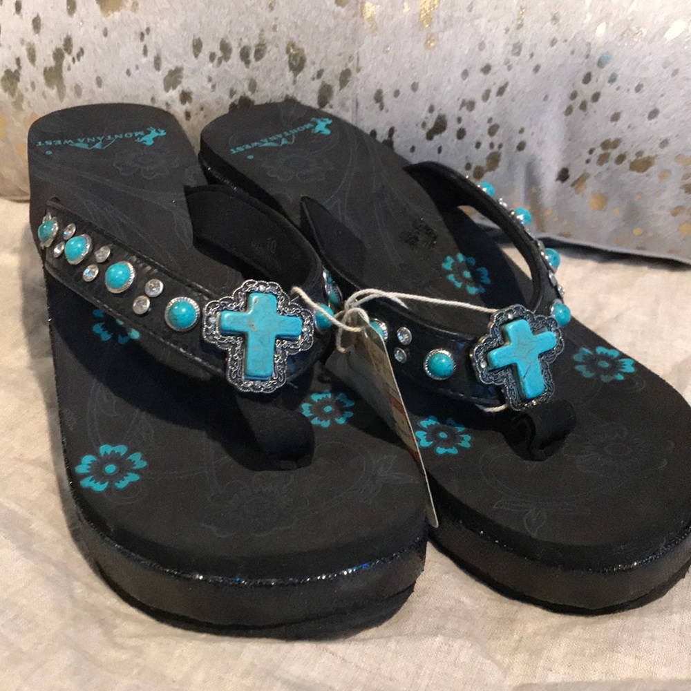Montana West platform sandals